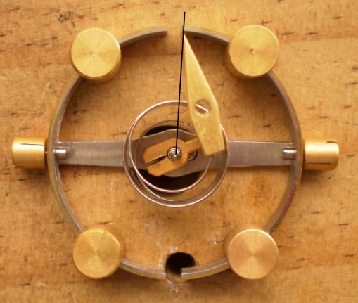 Figure 4: Angular position of balance spring