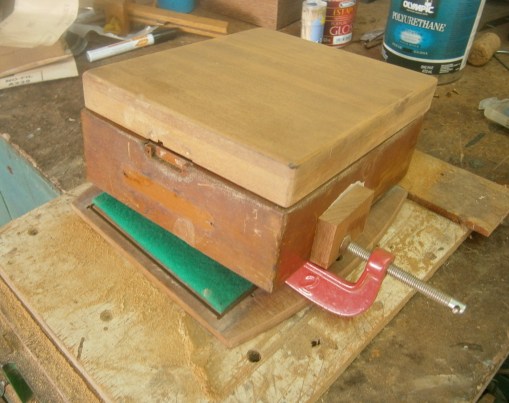 Figure 2: Repair of transport case